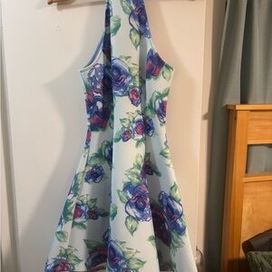 Privy Blue Floral Dress